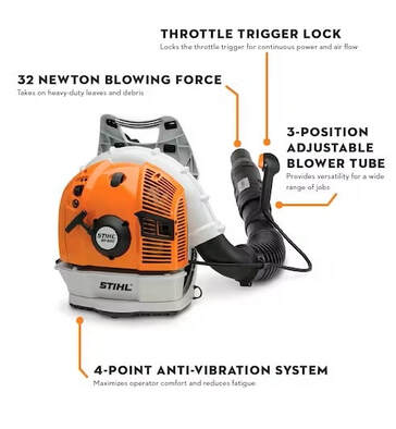 Stihl backpack blower br 600 sale